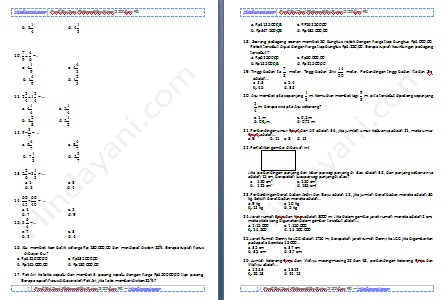 Detail Contoh Soal Matematika Sd Nomer 23