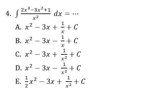 Detail Contoh Soal Matematika Sma Nomer 4