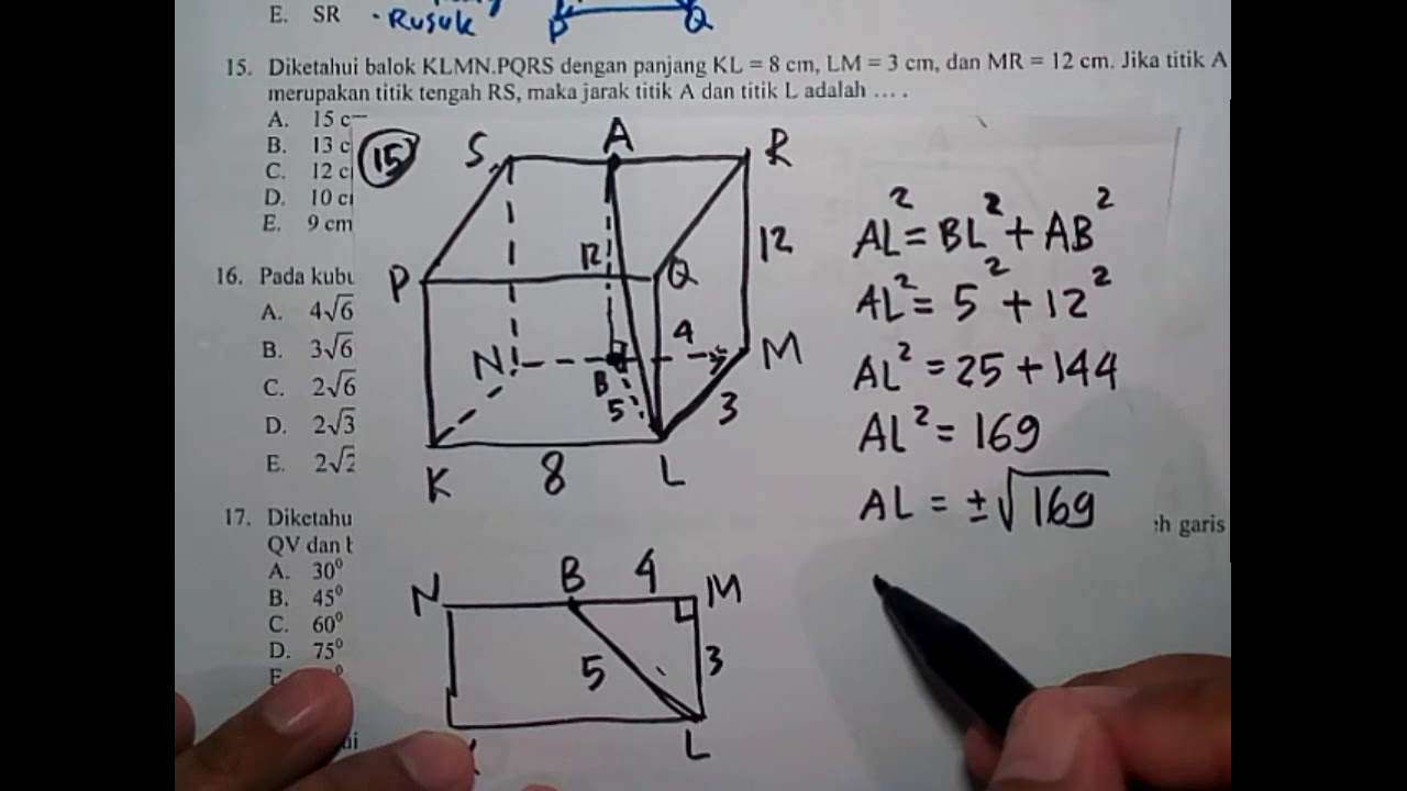 Detail Contoh Soal Matematika Smk Nomer 9