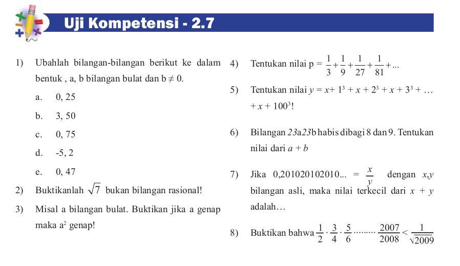 Detail Contoh Soal Matematika Smp Nomer 29