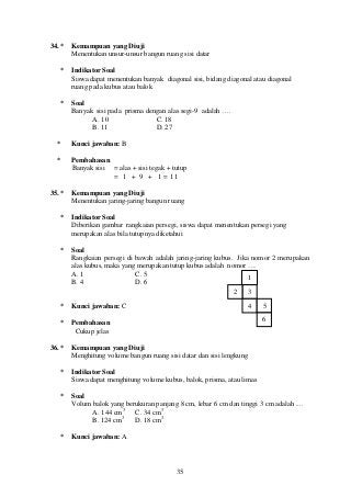 Detail Contoh Soal Matematika Smp Nomer 6