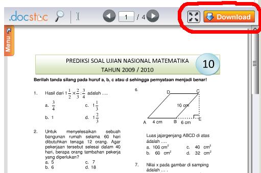 Detail Contoh Soal Matematika Smp Nomer 54