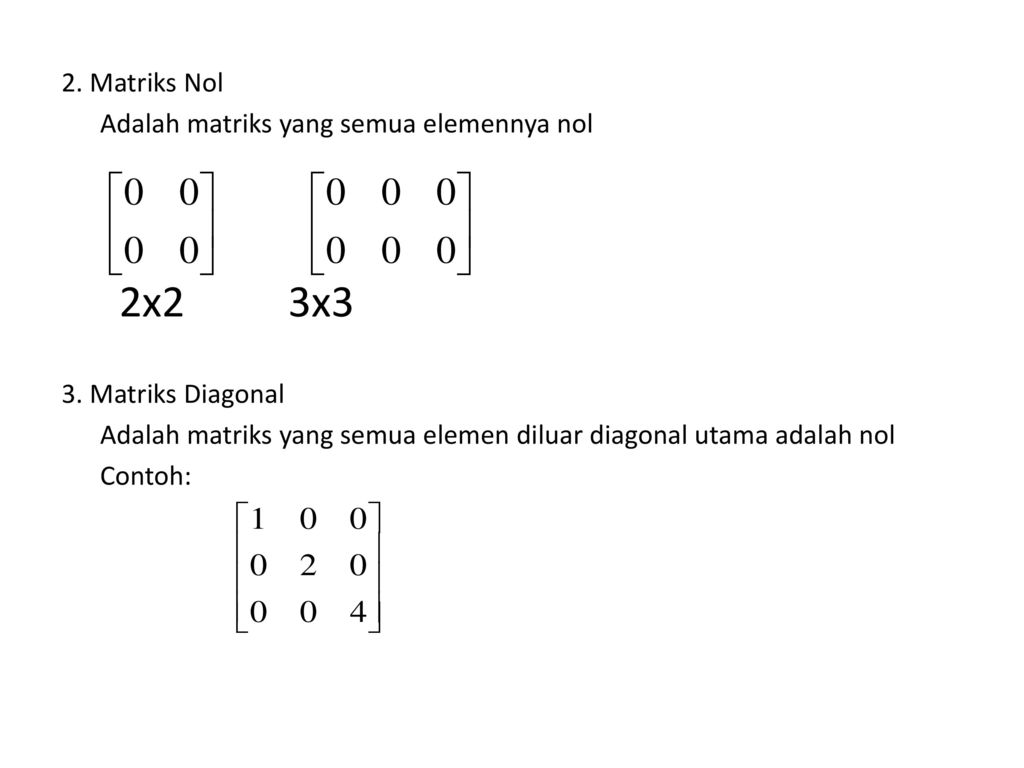 Detail Contoh Soal Matriks Nomer 35