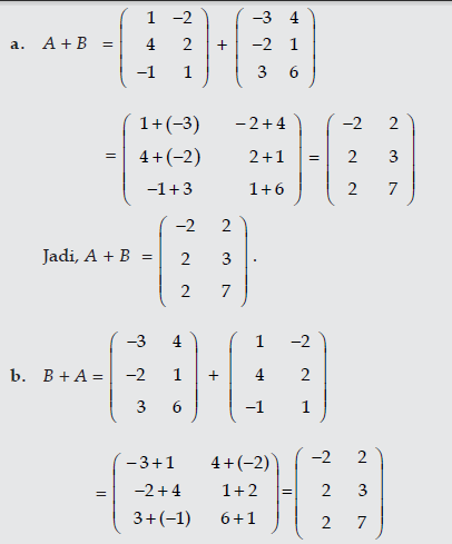 Detail Contoh Soal Matriks Nomer 6