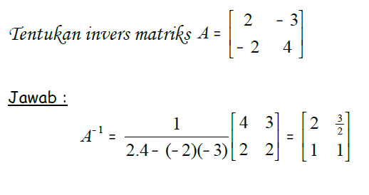 Detail Contoh Soal Matriks Determinan Nomer 18