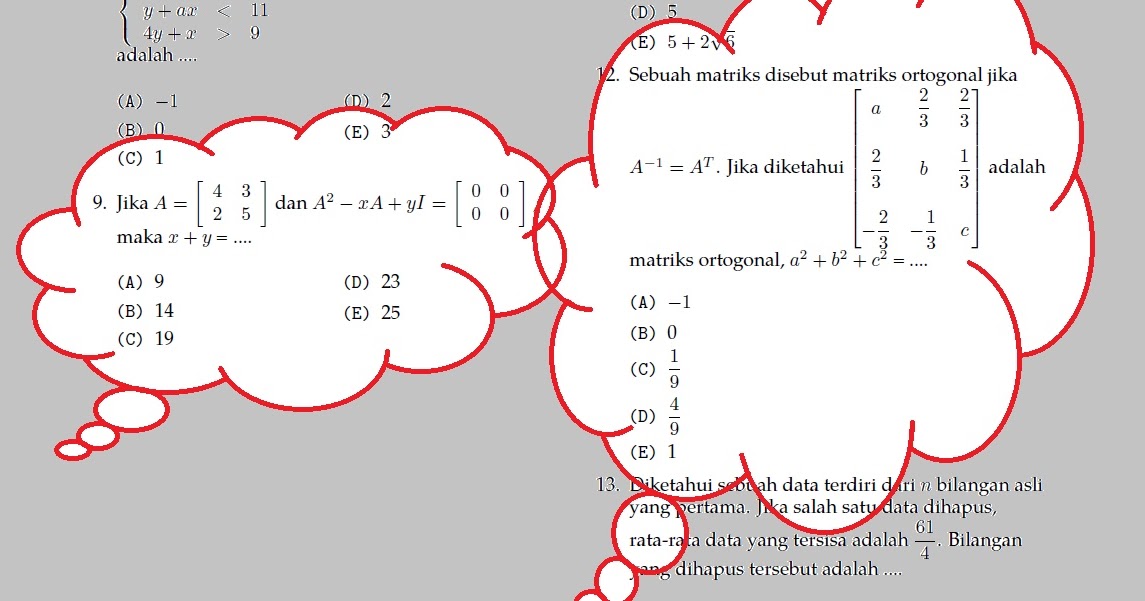 Detail Contoh Soal Matriks Transpose Nomer 38