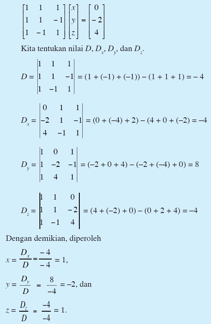 Detail Contoh Soal Matrix Nomer 56