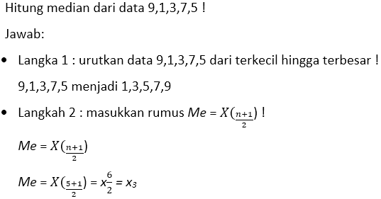 Detail Contoh Soal Median Data Tunggal Nomer 35