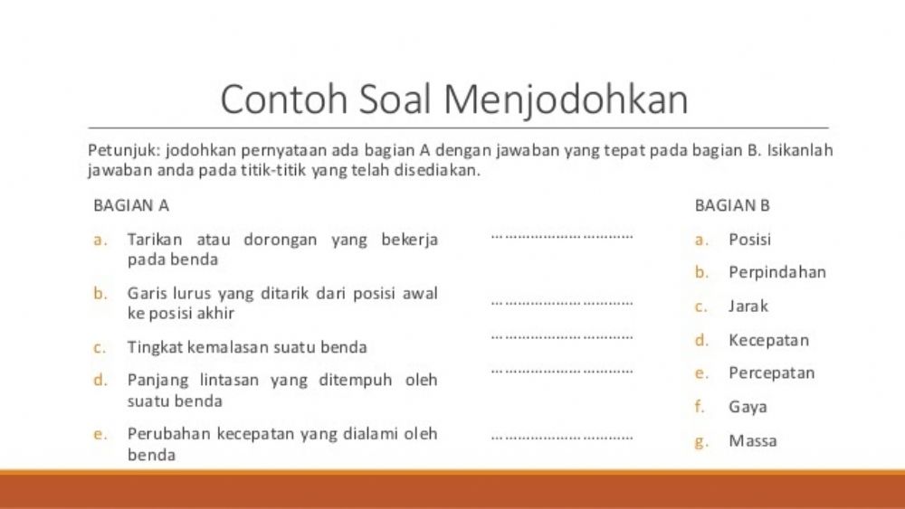 Detail Contoh Soal Menjodohkan Nomer 12