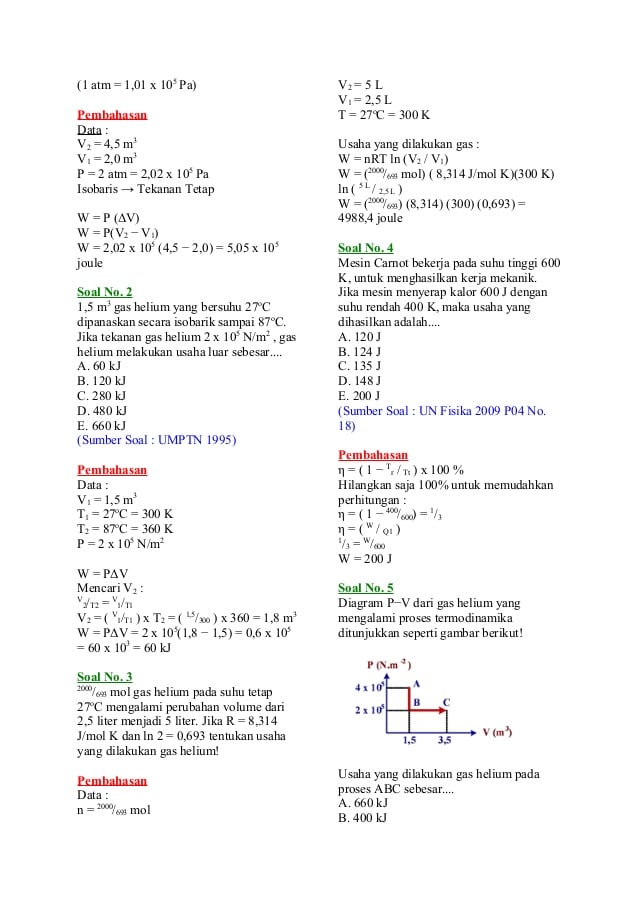 Detail Contoh Soal Mesin Pendingin Nomer 21