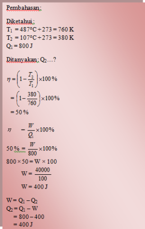 Detail Contoh Soal Mesin Pendingin Nomer 32