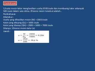 Detail Contoh Soal Mesin Pendingin Nomer 38