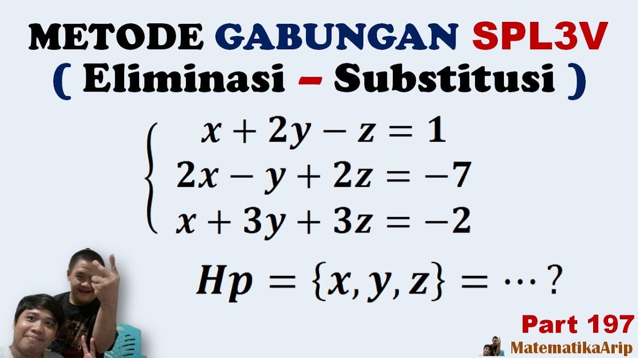 Detail Contoh Soal Metode Gabungan Nomer 4