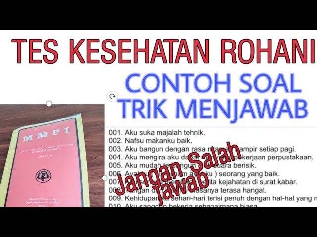 Detail Contoh Soal Mmpi Nomer 23