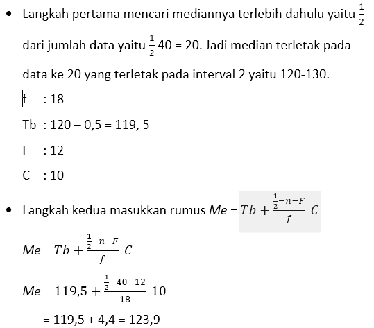 Detail Contoh Soal Modus Data Kelompok Nomer 13