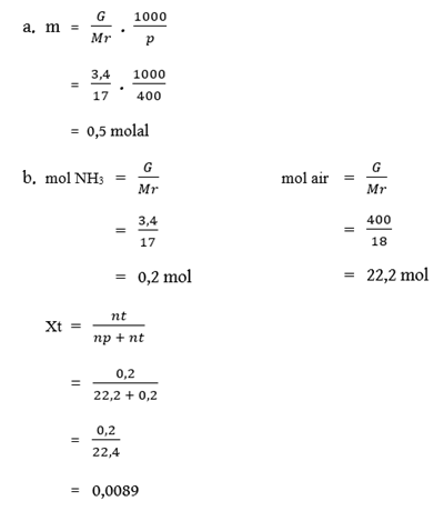 Detail Contoh Soal Molaritas Nomer 35