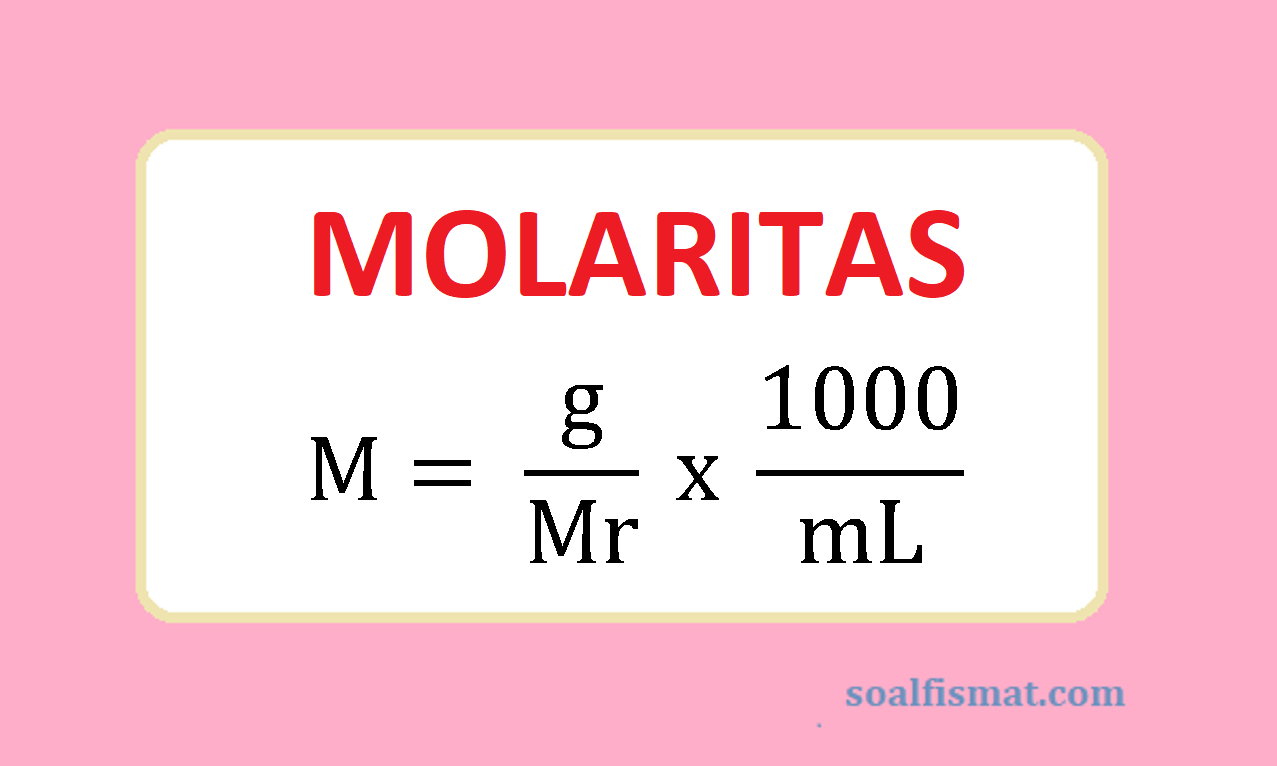 Detail Contoh Soal Molaritas Dan Molalitas Koleksi Nomer 4