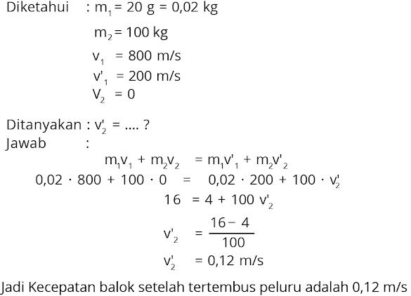 Detail Contoh Soal Momentum Dan Impuls Nomer 4