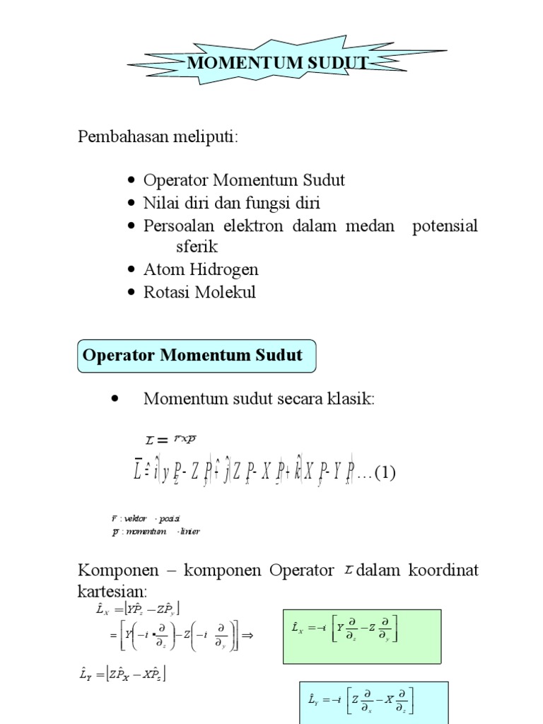 Detail Contoh Soal Momentum Sudut Nomer 22