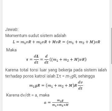 Detail Contoh Soal Momentum Sudut Nomer 32