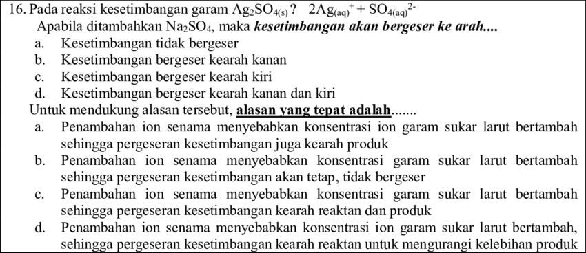 Detail Contoh Soal Multiple Choice Nomer 13