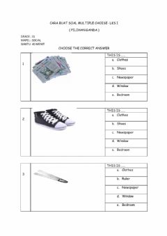 Detail Contoh Soal Multiple Choice Nomer 32