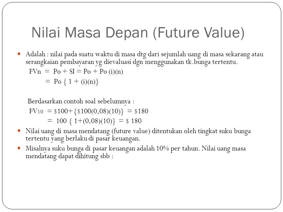 Detail Contoh Soal Nilai Waktu Uang Nomer 11