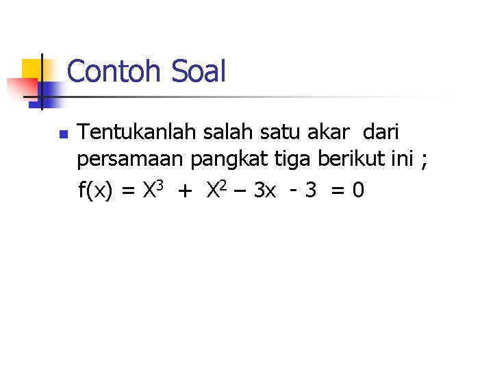 Detail Contoh Soal Non Linier Nomer 25