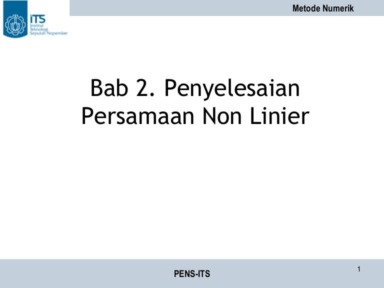 Halaman unduh untuk file contoh soal non linier yang ke 30