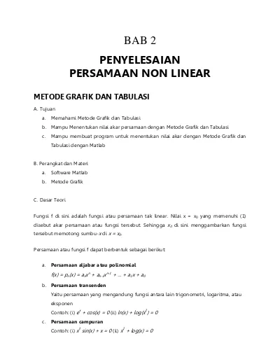 Detail Contoh Soal Non Linier Nomer 43