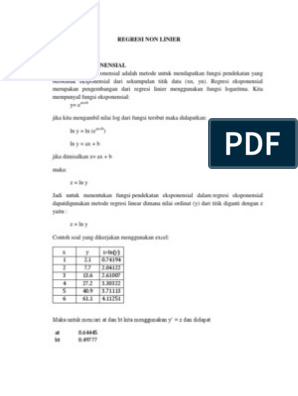 Detail Contoh Soal Non Linier Nomer 48