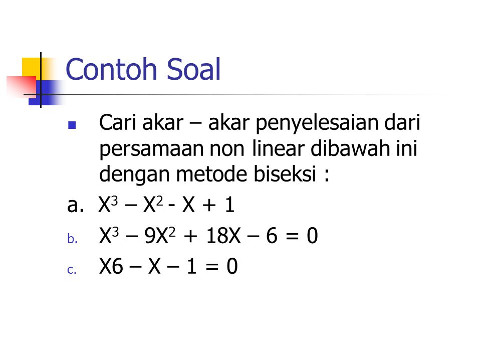 Detail Contoh Soal Non Linier Nomer 7