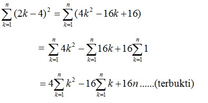 Detail Contoh Soal Notasi Sigma Penjumlahan Nomer 46