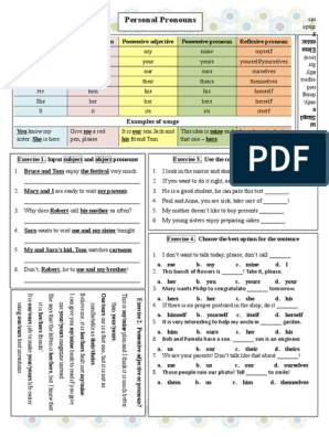 Detail Contoh Soal Object Pronoun Nomer 34