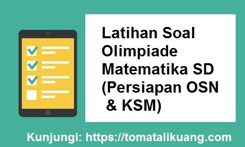 Detail Contoh Soal Olimpiade Matematika Sd Nomer 26