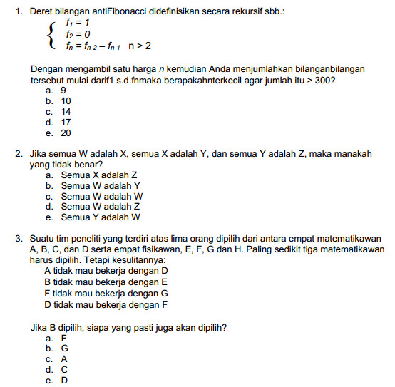 Detail Contoh Soal Olimpiade Matematika Sma Nomer 19