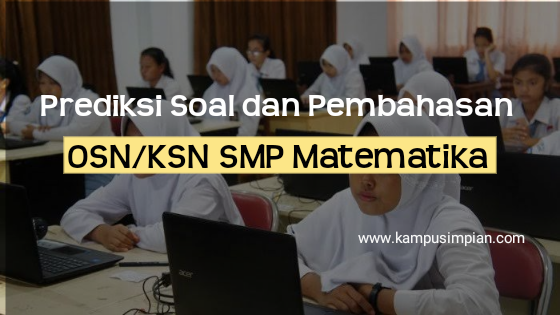 Detail Contoh Soal Olimpiade Matematika Smp Nomer 28