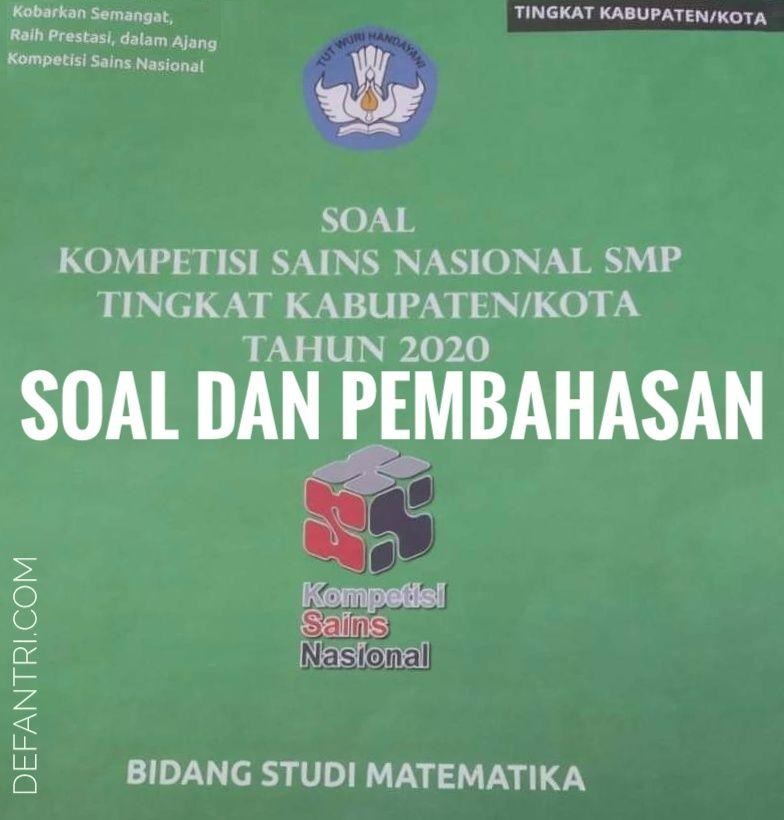 Detail Contoh Soal Olimpiade Matematika Smp Nomer 43