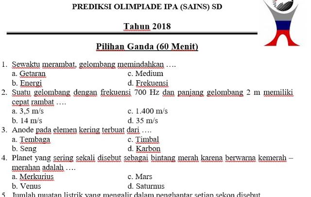 Detail Contoh Soal Osn Matematika Smp Nomer 45