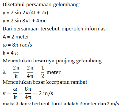 Detail Contoh Soal Panjang Gelombang Nomer 43