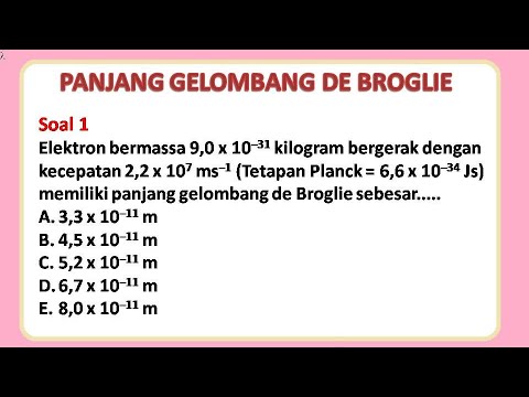 Detail Contoh Soal Panjang Gelombang Nomer 45