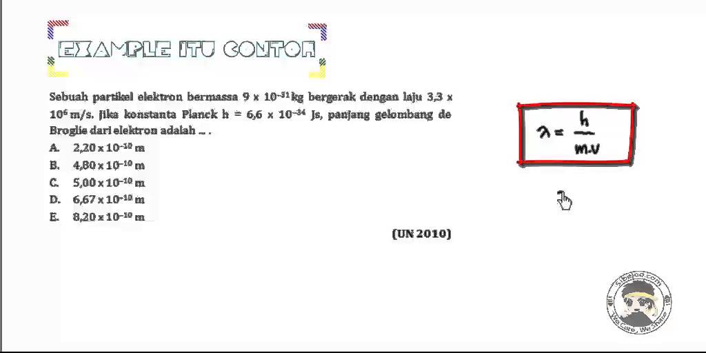 Detail Contoh Soal Panjang Gelombang Nomer 53