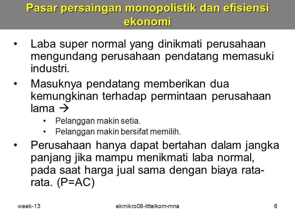 Detail Contoh Soal Pasar Monopoli Nomer 36