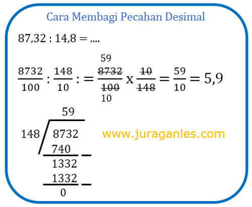 Detail Contoh Soal Pecahan Desimal Nomer 4