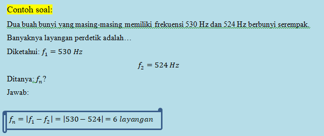 Detail Contoh Soal Pelayangan Bunyi Nomer 2