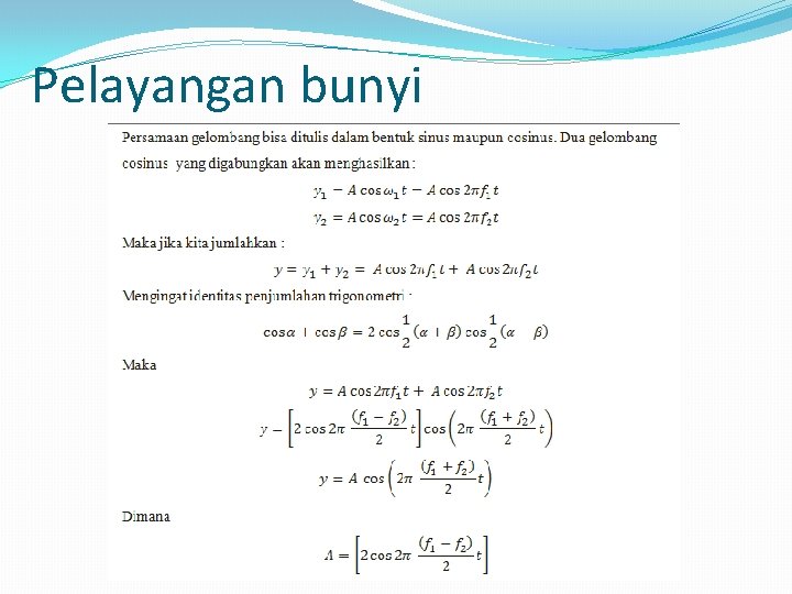 Detail Contoh Soal Pelayangan Bunyi Nomer 31