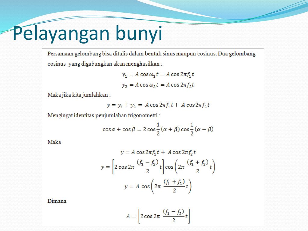 Detail Contoh Soal Pelayangan Bunyi Nomer 7