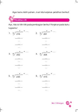 Detail Contoh Soal Pembagian Bersusun Panjang Nomer 26