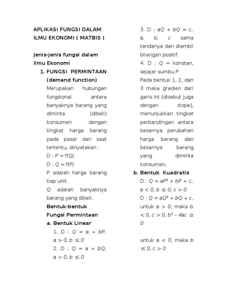 Detail Contoh Soal Penawaran Dan Permintaan Nomer 45