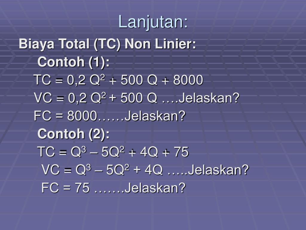 Detail Contoh Soal Penerimaan Total Nomer 45